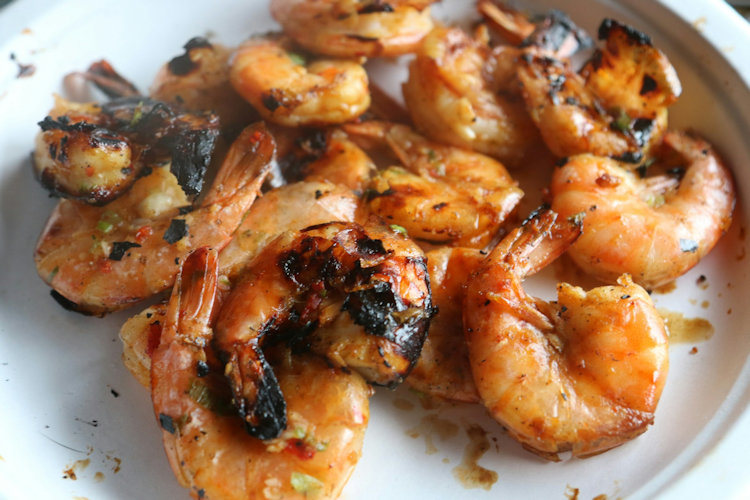 grilled shrimp